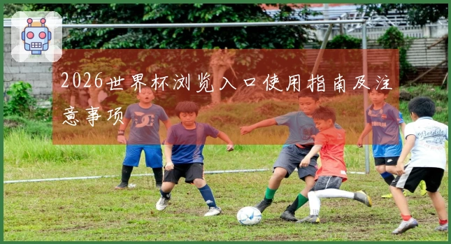 2026世界杯浏览入口使用指南及注意事项